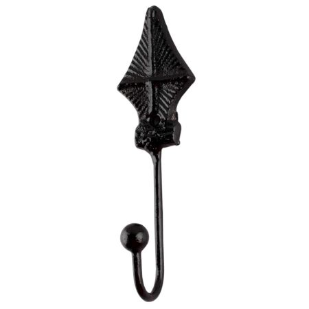 Decorative Black Iron Wall Hooks